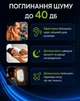 Беруши для сна силиконовые многоразовые шумопоглощающие до 40 дБ с кейсом и сменными насадками противошумные вкладыши для отдыха сна плавания Черные - изображение 3