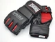 Рукавиці Active Point PU S/M Чорні Червоні для MMA - зображення 9