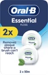 Зубная нить Oral-B Essential Floss Мятная Вощеная 2 катушки по 50 м (8006530045995) - изображение 1