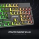 Клавиатура GamePro (MK85R) Red Switch RGB USB Black (MK85R) - изображение 7