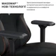 Крісло ігрове Anda Seat Kaiser 3 Fabric Size XL Grey (AD12YDC-XL-01-G-PV/F) - зображення 8
