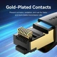 Патч-корд 15м, S/FTP cat 8 RJ-45 black Vention (IKABN) - зображення 8
