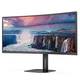 TFT 34" AOC , WQHD, VA, 100Гц, 1 мс, вигнутий, HDMI, DP, USB-C, USB-hub, колонки, чорний (CU34V5C/BK) - зображення 3