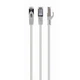 Патч-корд 1м S/FTP Cat 6A CU LSZH white Cablexpert (PP6A-LSZHCU-W-1M) - зображення 1