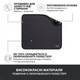 Килимок для мишки Logitech Mouse Pad Studio Series Graphite (956-000049) - зображення 4