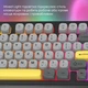 Клавіатура Ajazz AF98 USB UA Black/Grey/Yellow (AF98-BGY) - зображення 9