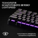 Клавіатура Logitech G Pro X 60 Lightspeed GX Tactile Wireless/Bluetooth UA Black (920-011911) - зображення 9