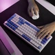 Беспроводная механическая клавиатура Proove Gaming Slicker Special Edition White Purple, Huano Kobe, RGB, (2.4G/Bluetooth/USB) - изображение 7