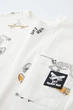 Футболка для хлопчиків Zara біла 140 бавовна з кишенькою - изображение 2