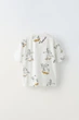 Футболка для хлопчиків Zara біла 140 бавовна з кишенькою - изображение 3