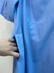 Женское хлопковое платье миди с объемными рукавами и поясом GARNI MKGRDR-6 - 48, Синій - изображение 7