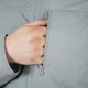 Тактична літня куртка-вітровка сірого кольору L - изображение 9