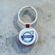 Металлический брелок Volvo - Брелок для ключей автомобиля Вольво - Chaban Souvenir - Автомобильный сувенир / Подарок автомобилисту, круглый (цвет металлик) ZSM_08 - изображение 2