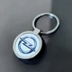 Металлический брелок Opel - Брелок для ключей автомобиля Опель - Chaban Souvenir - Автомобильный сувенир / Подарок автомобилисту, круглый (цвет металлик) ZSM_11 - изображение 1