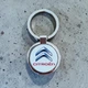 Металевий брелок Citroen - Брелок для ключів автомобіля Сітроен - Chaban Souvenir - Автомобільний сувенір / Подарунок автомобілісту, круглий (колір металік) ZSM_13 - зображення 1