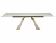 Стол SALVADORE CERAMIC 160(240)*90 бежевый травертин/кашемир - изображение 2