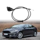 Трос и кронштейн ручки открытия капоту Ford Mondeo 5 Fusion - изображение 5