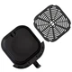 Аерогриль DOMOTEC MS-3223 black фритюрниця терморегулятор 3500W таймер 12L - зображення 5
