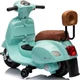 Детский электроскутер Vespa GTS лицензионный бирюзовый (10029) - изображение 3