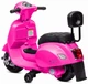Детский электроскутер Vespa GTS лицензионный розовый (10027) - изображение 4