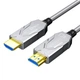Кабель оптичний армований HDMI 2.0 60m Dtech DT-HF2060K - изображение 1