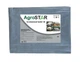 Тент сірий тарпауліновий Agrostar з люверсами 160 г/м² 6 х 4 м (А0060325) - изображение 1