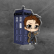 Акриловая коллекционная фигурка Чиби Chibi Доктор Кто Doctor Who 10 см - изображение 1