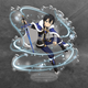 Акриловая коллекционная фигурка Аниме Sword Art Online, Мастера Меча Онлайн SAO Кирито (3) 15 см - изображение 2