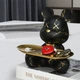 Органайзер ключниця миска Беарбрик Bearbrick з тацею Чорний (28825) - зображення 2