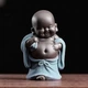 Чайная фигурка Чайный питомец статуэтка Будды Майтрейи Хотея Разноцветный (28888) - изображение 4
