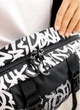 Велика жіноча поясна сумка бананка тканинна Sambag DynamicDart принт Graphity 60522 - зображення 5