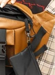 Велика жіноча поясна сумка бананка з натуральної шкіри міська Sambag DynamicDart, руда 60510 - зображення 9