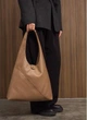 Жіноча сумка Sambag HOBO M кавова з екокожі стильна жіноча hobo-сумка 51921 - зображення 5