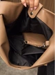 Жіноча сумка Sambag HOBO M кавова з екокожі стильна жіноча hobo-сумка 51921 - зображення 11