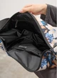 Женская сумка Sambag HOBO Dolly с принтом “Blue Flowers” модная повседневная сумочка 51908 - изображение 9