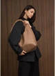 Женская сумка Sambag HOBO L кофейная из экокожи большая вместительная hobo-сумка 51924 - изображение 7