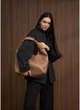 Женская сумка Sambag HOBO L кофейная из экокожи большая вместительная hobo-сумка 51924 - изображение 9