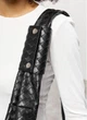 Жіноча сумка Sambag HOBO WEAVE чорна 54x35x8 см екошкіра для ноутбука 15.6 дюймів Sambag 55169 - зображення 8