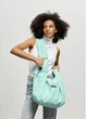 Женская сумка Sambag HOBO WEAVE мятная вместительная городская для ноутбука водоотталкивающая 62277 - изображение 10