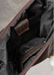 Женская сумка Sambag HOBO WEAVE шоколад вместительная городская из экокожи для ноутбука 15.6 дюйма 62279 - изображение 10