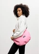 Жіноча сумка хобо Sambag HOBO Bag-glove рожева міська містка з утепленими кишенями 62265 - зображення 4