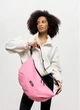 Жіноча сумка хобо Sambag HOBO Bag-glove рожева міська містка з утепленими кишенями 62265 - зображення 8
