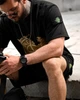 Мужской летний костюм Stone Island шорты+футболка 4XL черный (96015) - изображение 9