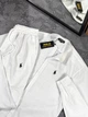Мужской льняной костюм Polo Ralph Loren шорты+рубашка 2XL белый (RL0005) - изображение 4