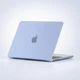 Чехол-накладка для MacBook Air 13.6" M2/M3/M4/M5 2022–2026 A2681/A3113/A3240/A3449 твердый пластиковый защитный кейс Lilac матовый голубой - изображение 1
