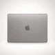 Чехол-накладка для MacBook Air 13.6" M2/M3/M4/M5 2022–2026 A2681/A3113/A3240/A3449 твердый пластиковый защитный кейс Charcoal grey матовый серый - изображение 3
