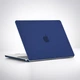 Чехол-накладка для MacBook Air 13.6" M2/M3/M4/M5 2022–2026 A2681/A3113/A3240/A3449 твердый пластиковый защитный кейс Deep navy темно синяя матовый - изображение 5