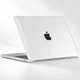 Чехол-накладка для MacBook Air 13.6" M2/M3/M4/M5 2022–2026 A2681/A3113/A3240/A3449 твердый пластиковый защитный кейс Crystal глянцевая прозрачная - изображение 3
