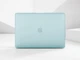 Чехол-накладка для MacBook Air 13.6" M2/M3/M4/M5 2022–2026 A2681/A3113/A3240/A3449 твердый пластиковый защитный кейс Sea blue бирюзовая матовая - изображение 2