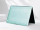 Чехол-накладка для MacBook Air 13.6" M2/M3/M4/M5 2022–2026 A2681/A3113/A3240/A3449 твердый пластиковый защитный кейс Sea blue бирюзовая матовая - изображение 3